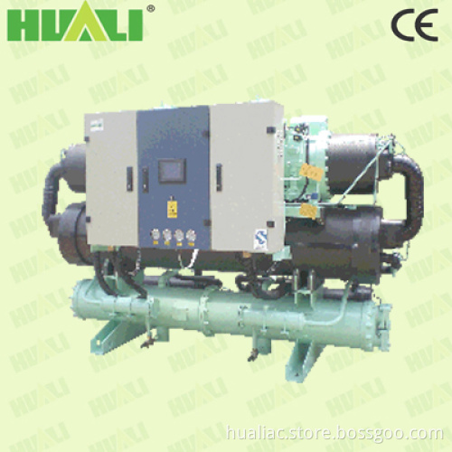High Efficiency 564kw Cooling Capacity Water Cooled Screw Chiller